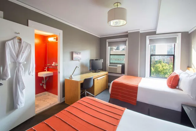 غرفة بسريرين مزدوجين لذوي الإعاقة، Hotel Max 2/4