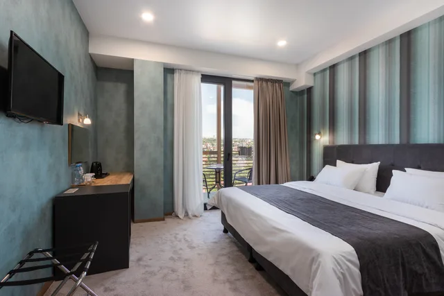 غرفة سوبيريور بسرير مزدوج أو سريرين منفصلين بشرفة، Brooch Boutique Hotel 4/6