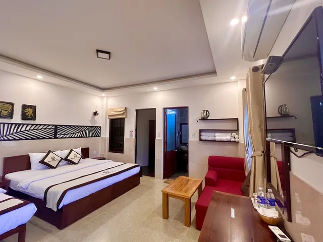 غرفة عائلية بسريرين كينج وسرير فردي، Ngo House 2 Villa 1/8