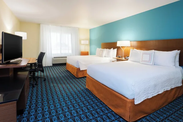 غرفة بسريرين كوين لذوي الإعاقة، Fairfield Inn and Suites Odessa 1/2