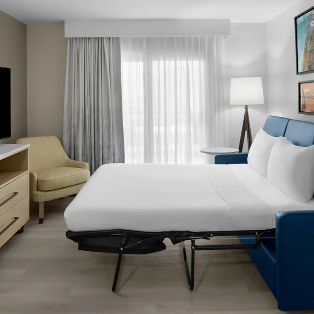 جناح بسرير كوين بغرفة نوم واحدة بجاكوزي، Residence Inn By Marriott Daytona Beach Oceanfront 1/9
