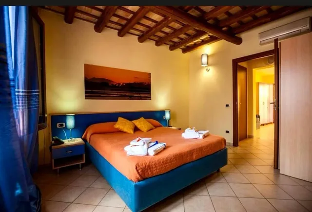 شقة عائلية بسريرين مزدوجين بغرفتي نوم مع أريكة، Residence Cortile Merce 6/8