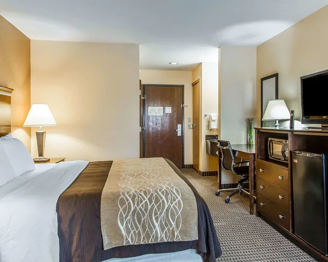 Standard, King Bed, Quality Inn & Suites Mount Pleasant 6/8
