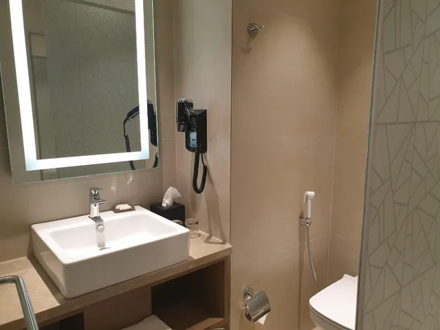 غرفة بسريرين منفصلين بإطلالة على المدينة، Holiday Inn Gurugram Sector 90 10/10