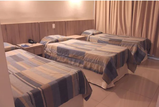 غرفة قياسية ثلاثية، Hotel Estacao 101 1/1