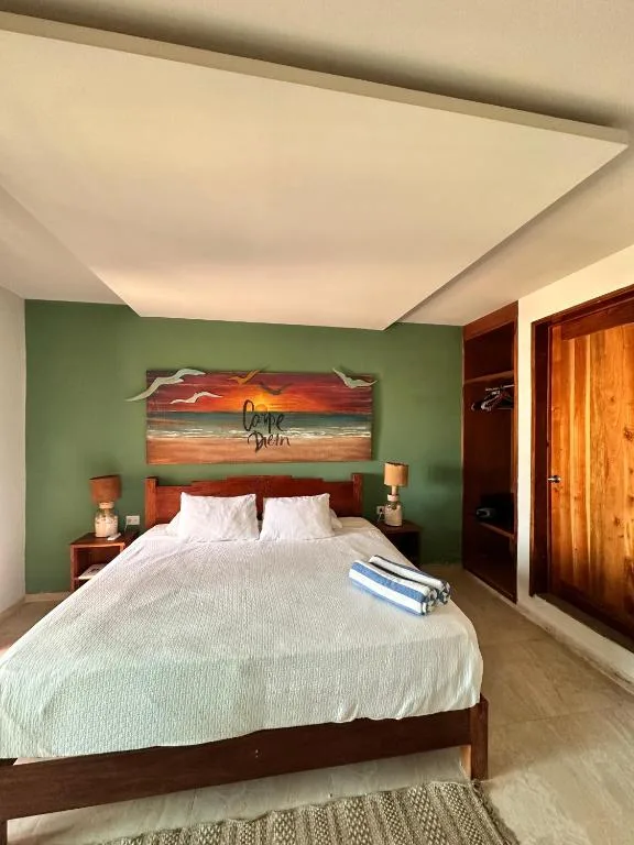 Room, Queen Bed, Ocean Front، Playa Canek Boutique Eco Hotel 5/9