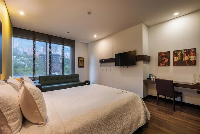 غرفة ديلوكس بسرير كوين، Diez Hotel Categoria Colombia 2/10
