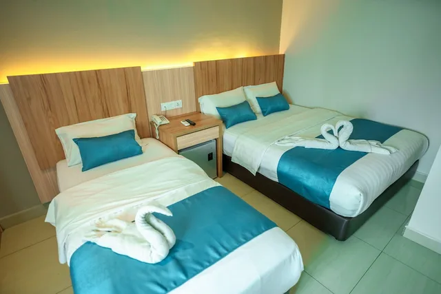 غرفة عائلية بسرير كينج وسرير فردي، Alaxis Hotel 3/9