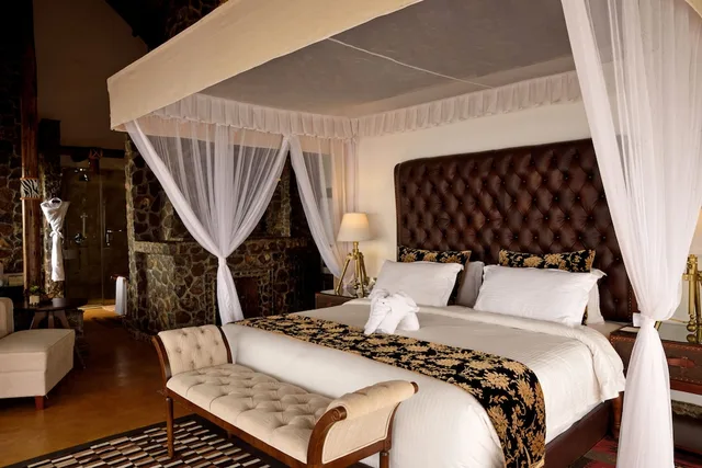 غرفة ديلوكس بسرير مزدوج أو سريرين منفصلين، Lake Manyara Kilimamoja Lodge 4/5