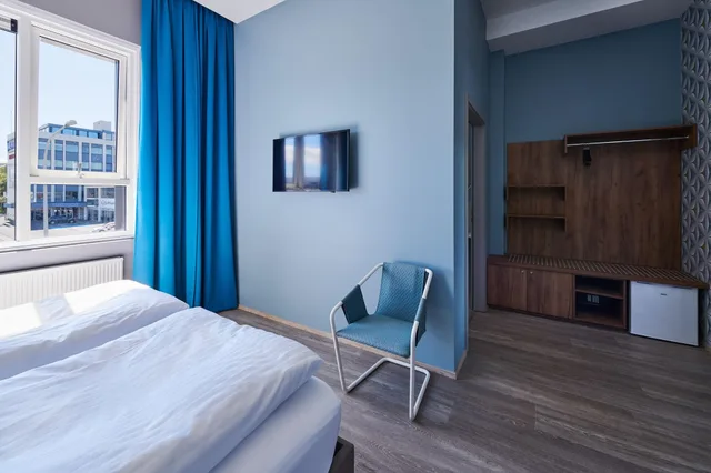 غرفة ثلاثية بسريرين، Hotel Oddsson 2/5