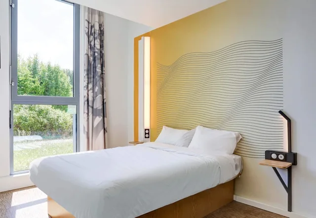 غرفة بسرير مزدوج لذوي الإعاقة، B&B Hotel Reims Bezannes 1/6