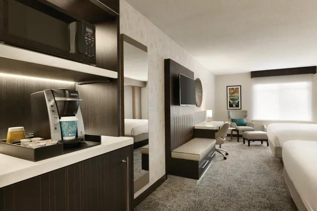 غرفة بسريرين كوين بإطلالة على المدينة، Hilton Garden Inn Washington Dc Downtown 4/4