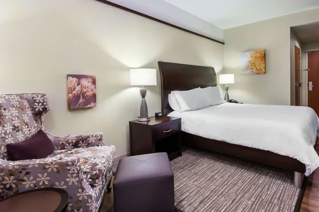 غرفة قياسية بسرير كينج، Hilton Garden Inn West Palm Beach Airport 3/8