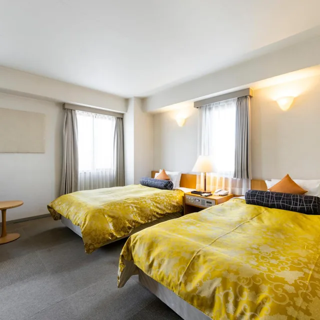غرفة بسريرين منفصلين، Hotel Dorf Shizuoka 1/4