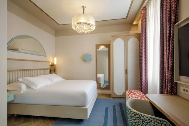 غرفة بسرير كوين، Rosetta Hotel Perugia, Tapestry Collection by Hilton 2/10