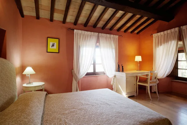 غرفة ديلوكس بسرير كوين، Castello di Baccaresca 2/10