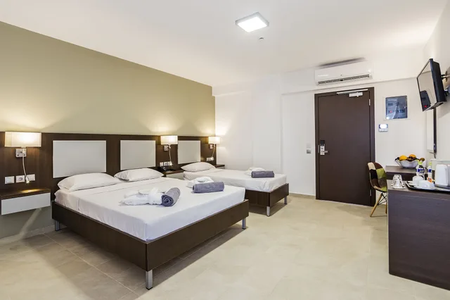 Superior, Triple, 1 Double and 1 Single Bed, Land View، White Olive Premium Laganas 5/7