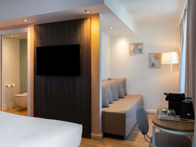 Suite, Double Bed, Sofa, Balcony, Ibis Styles Paris Porte D Orleans Hotel 3/7