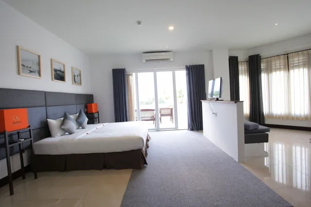 غرفة عائلية رباعية بسرير كوين وسريرين مزدوجين، Goda Boutique Hotel 1/10