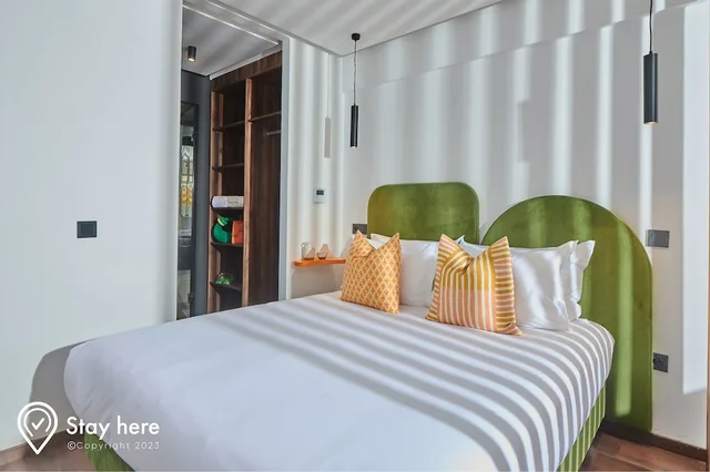 شقة إليت بسرير كينج مع أريكة، StayHere Casablanca - CFC Urban Signature 2/10