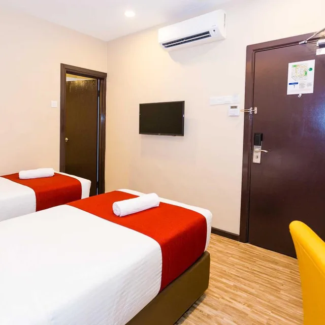 غرفة بسريرين منفصلين، Icon Hotel 1/8