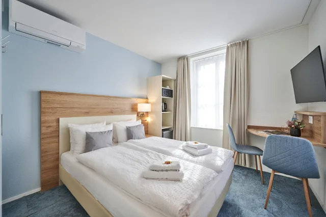 غرفة بسرير مزدوج، Aparthotel Krone - Self Check-In 1/1
