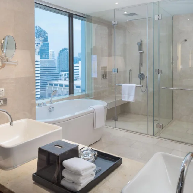جناح استوديو بسرير كينج بغرفة نوم واحدة، Renaissance Bangkok Ratchaprasong Hotel 8/10