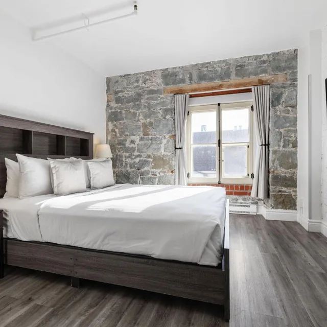 غرفة قياسية بمطبخ صغير، HOTEL PORT-ROYAL 1/4
