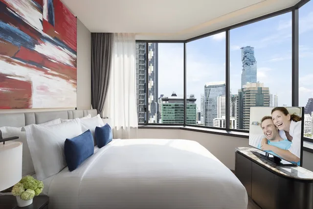 3 Bedrooms, Connecting, Executive, 1 Queen and 1 Single Bed, Ascott Embassy Sathorn 3/6