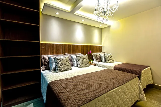 غرفة ديلوكس ثلاثية بسرير مزدوج وسرير فردي بإطلالة على المدينة، Concept Hotel Flat 4/9