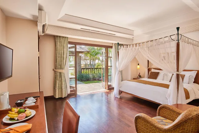 جناح استوديو بسرير كينج بإطلالة على الشاطئ، The Patra Bali Resort and Villas 1/1