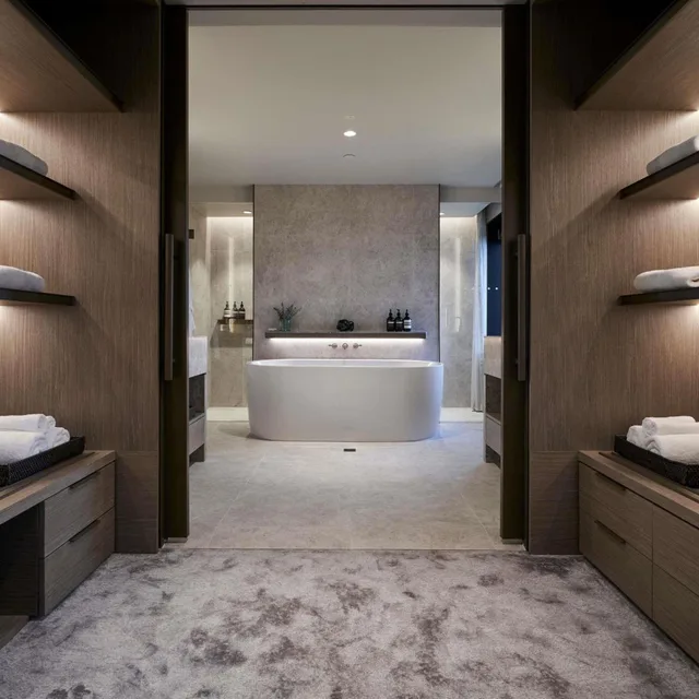 William, Sky, Villa, King Bed, Lounge Access, Top Floor، Pullman East Melbourne 8/9