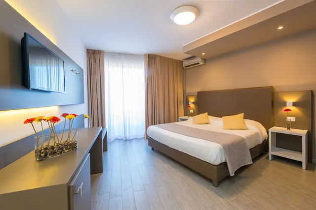 غرفة سوبيريور بسريرين منفصلين بإطلالة على المدينة بشرفة، Hotel Bel 3 4/10
