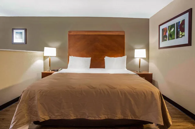 غرفة قياسية بسرير كينج، Quality Inn and Suites University Area NC 1/6