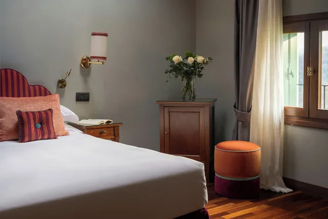 غرفة ديلوكس بسرير مزدوج، Villa Michelangelo Vicenza Starhotels Collezione 6/10