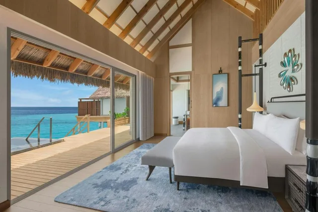 1 Bedroom, Villa, King Bed, Ocean View, Sofa, Over Water Pool، JW Marriott Maldives Kaafu Atoll Island Resort 2/2
