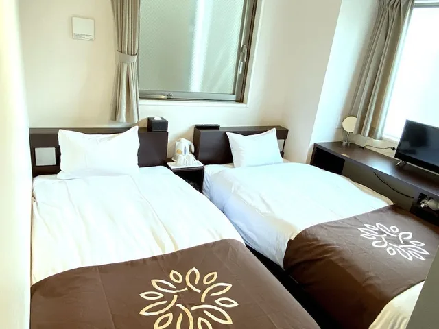 غرفة بزنس بسريرين منفصلين بإطلالة على المدينة، Floral Hotel Sakaisujihonmachi Osaka 1/2