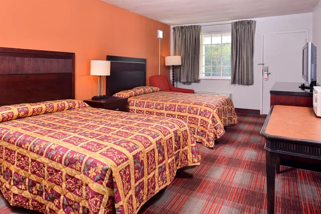 غرفة بسريرين مزدوجين للمدخنين، Americas Best Value Inn Richmond South 7/10