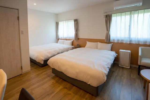 غرفة ديلوكس بسريرين منفصلين، HOTEL R9 The Yard Honjo 2/5
