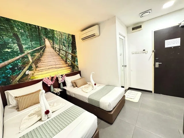 غرفة قياسية بسريرين منفصلين، Swiss Hotel 2/8