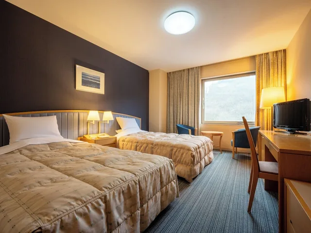غرفة قياسية بسريرين منفصلين، Oyu Onsen Hotel Kazuno 1/3