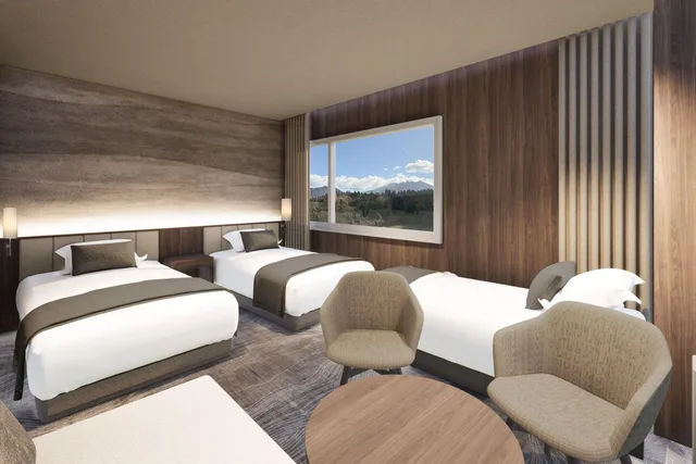 غرفة سوبيريور بسرير فردي، Kamenoi Hotel Aso 1/1