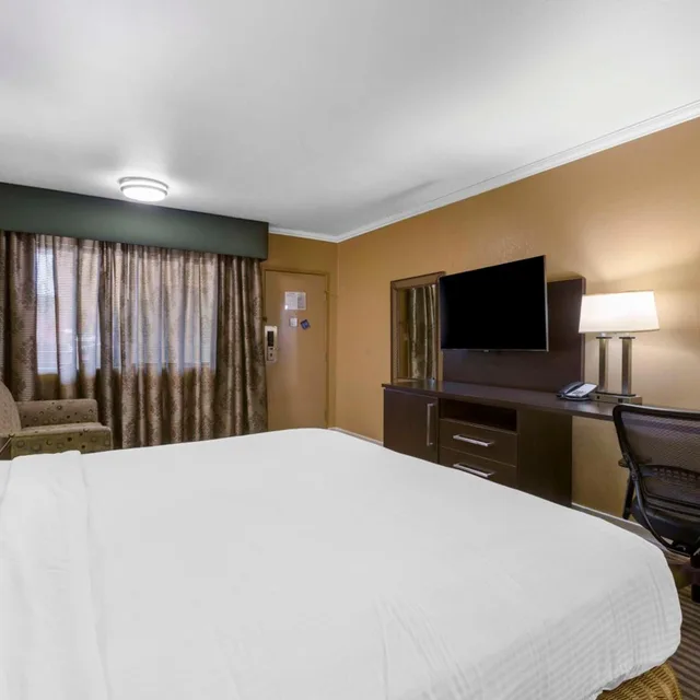 جناح بسرير كينج مع أريكة بجاكوزي، Royal Sun Inn & Suites 1/4