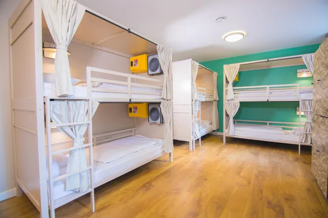 Private, Mixed Dorm, 8 Beds, 4 Bunk Beds، Wombat's City Hostel London 1/2