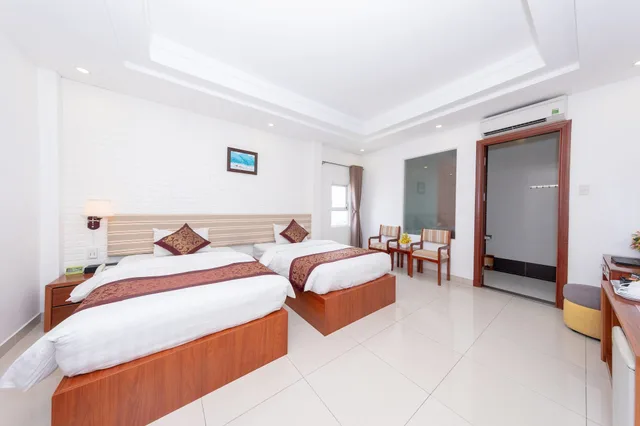 غرفة ديلوكس بسريرين منفصلين، Airport Saigon Hotel 3/10