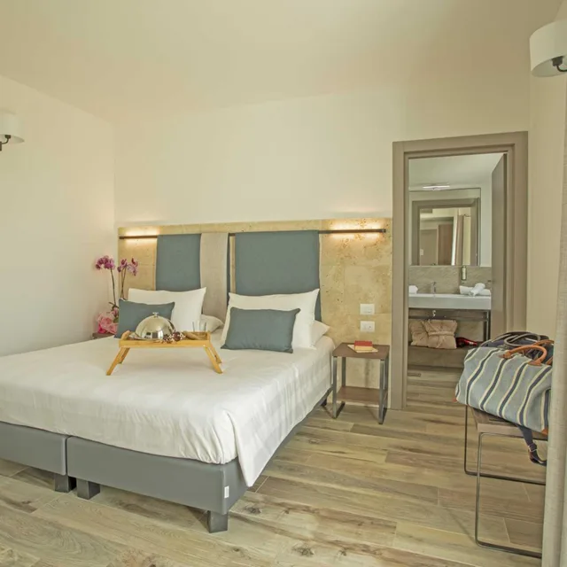 غرفة قياسية بسرير مزدوج أو سريرين منفصلين في الملحق، Riva Toscana Golf Resort & SPA 1/4