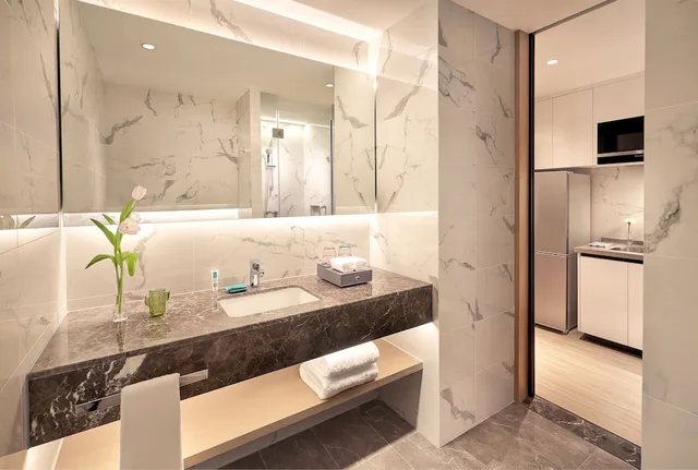 استوديو بسرير كينج، Shama Serviced Apartments Zijingang Hangzhou 2/2