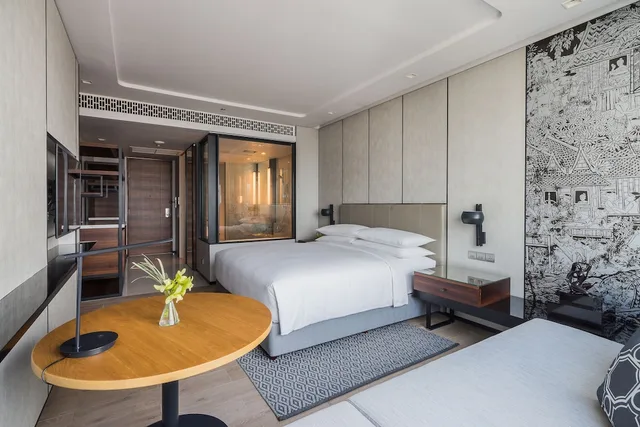غرفة بسرير كينج، Marriott Bangkok Hotel the Surawongse 2/5