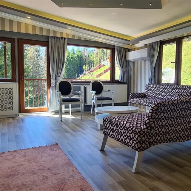 غرفة بسرير كوين بشرفة، AYDER DOGA RESORT 2/4