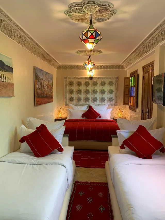 جناح بسرير كوين وسريرين منفصلين، Riad Abaka 4/5